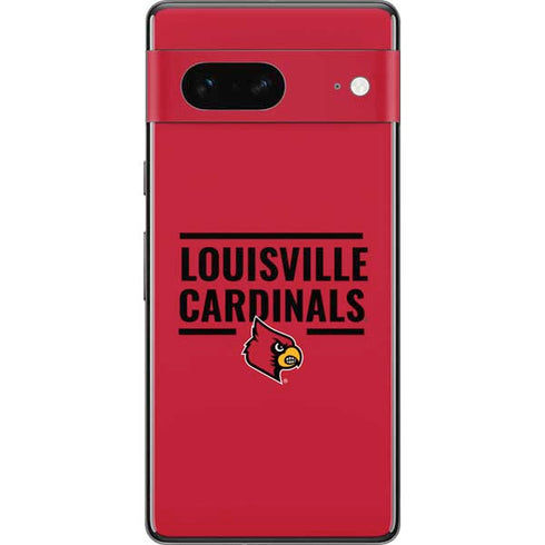 University of Louisville Cardinals Striped Pixel Skins